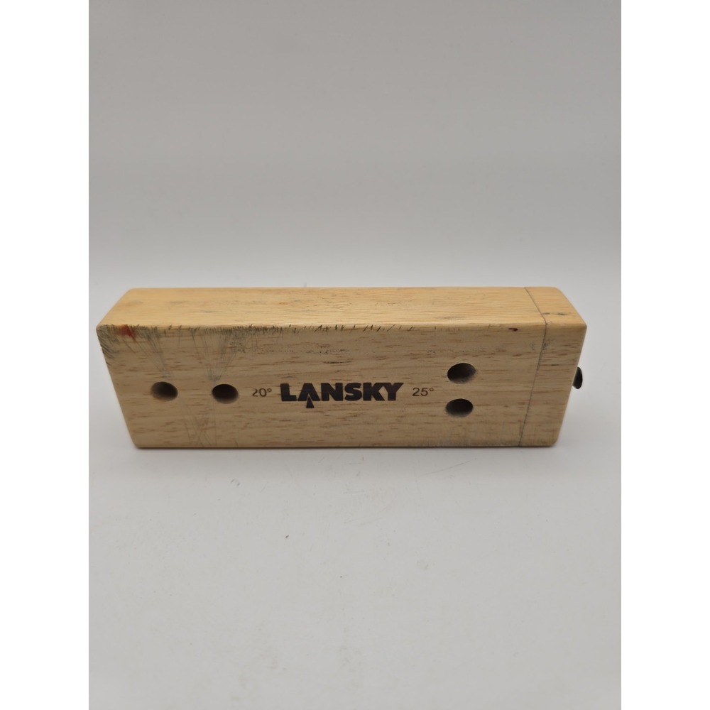 Lansky #LCD5D Turn Box 4 Rod Ceramic Crock Stick Knife Sharpener System